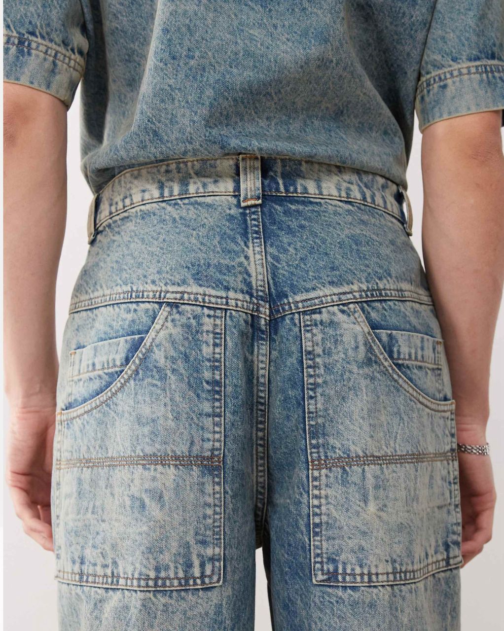 COLLUSION XOO6 barrel skate jeans